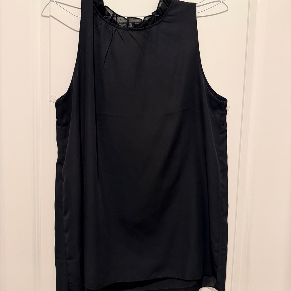 Elegant Black Sleeveless Top